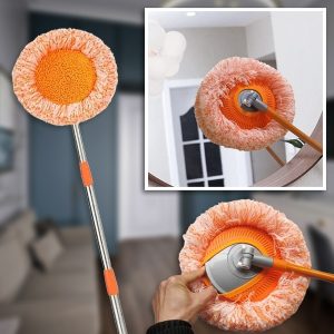 360° Rotirajući mop od mikrofibera - 73-115 cm, mokro i suvo | CORALMOP