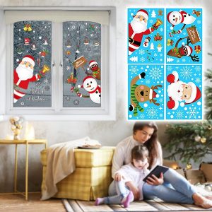 Božićne nalepnice (90 komada) | XMASCLINGS