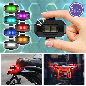 Punjiva LED Stroboskopska Svetla za Vozila (Paket od 2 komada) | STROBIES