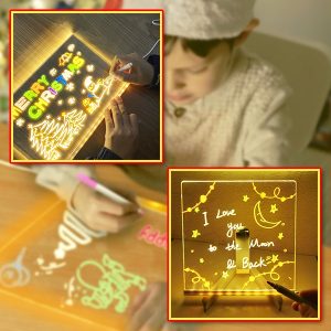 LED akrilna ploča sa 7 markera | LUMOBOARD
