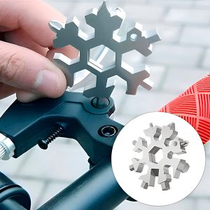 Višenamenski alat u obliku snežne pahulje 18 u 1 | MULTIFLAKE