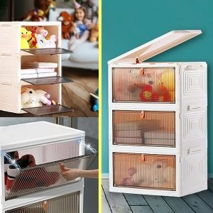 Kutija za odlaganje sa poklopcem - spremna za 2 minuta, bez alata | ORGABOX