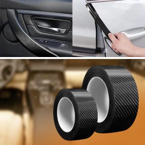 Zaštitna folija za boju automobila - 10 cm x 3 m, 0,025 mm PET, ivice vrata i retrovizori | CARTAPE