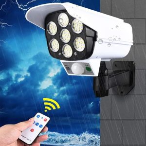 Solarna sigurnosna lampa sa senzorom pokreta | LUMACAM
