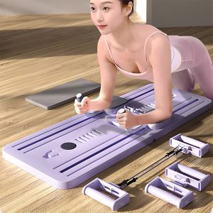 Sklopiva pilates daska sa trakama za otpor i tajmerom | PILARAFIT