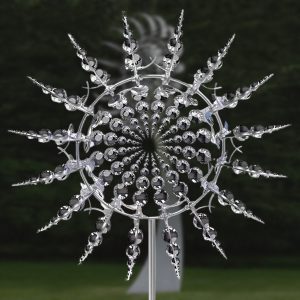 Kinetički baštenski vetrospiner - metal, dvostruka lopatica | WINDARA