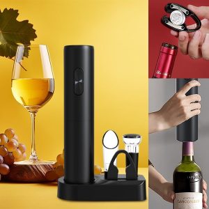 Set Električnog Otvarača za Vino 5 u 1 | VINOCORK