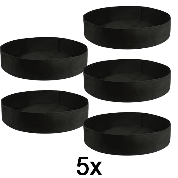5x Tekstilna podignuta baštenska gredica – 90 x 30 cm, prozračni filc | PLANTIE