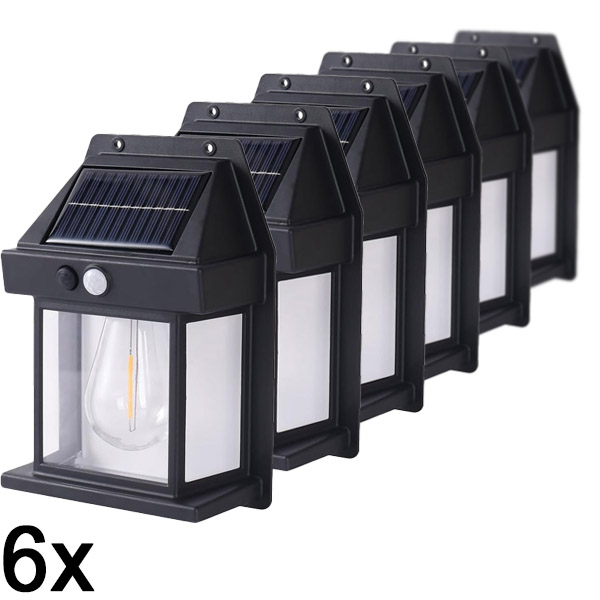 6x Solarna spoljna lampa – nije potrebno ožičenje | FLUXLAMP