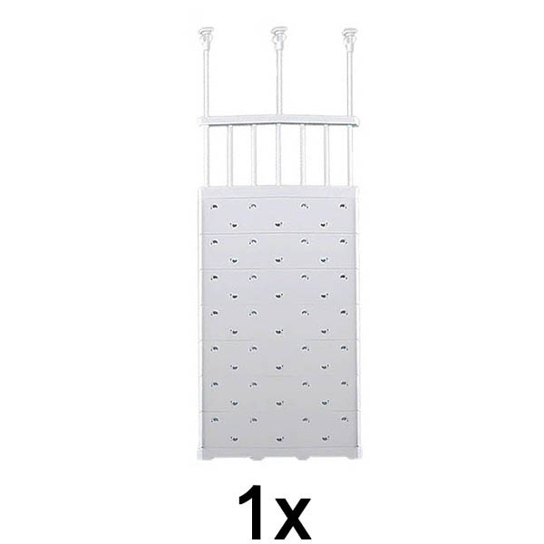 1x Proširiva zatezna polica (48-80 cm, bez bušenja) | SHELFEXPEND