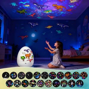 Magična noćna lampa i projektor melodija | DINODREAM