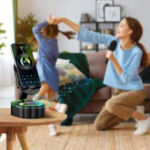 Stalak za telefon, zvučnik i stanica za punjenje u jednom – 5 W, Bluetooth 5.3 | MOBIBASE