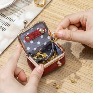 Kompaktna kožna putna kutija za nakit | LUXIBOX